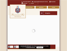 Tablet Screenshot of breitenbacher-hof.de